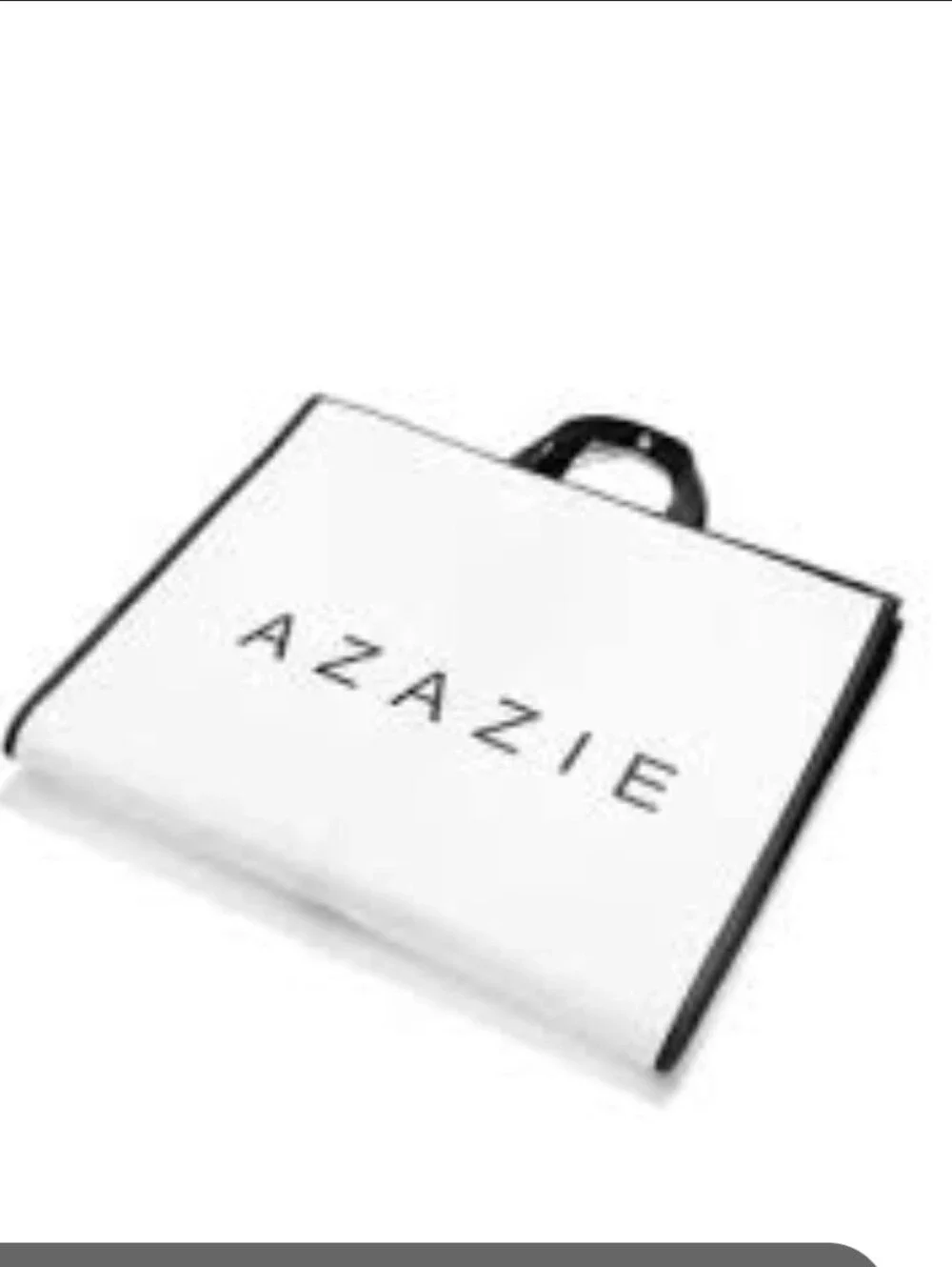 Azazie Wedding White Black Dress Garment Bag Dust Cover Storage 2 available